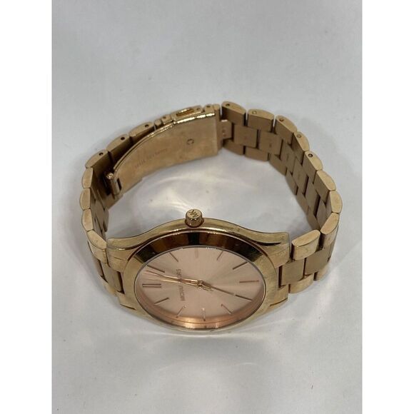 Michael Kors Runway MK3197 Womens Stainless Steel Analog Dial Quartz Watch XR434 - Picture 8 of 12